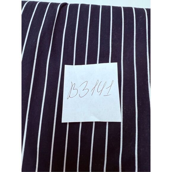FOREVER 21 Men Navy Blue White Striped Pants Size M Drawstring - Picture 12 of 12